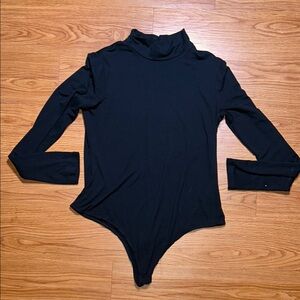 Black Long Sleeve Bodysuit